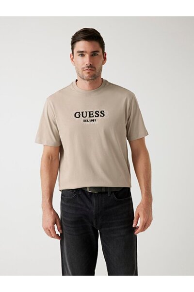 Guess Jersey Erkek Regular Fit T-Shirt