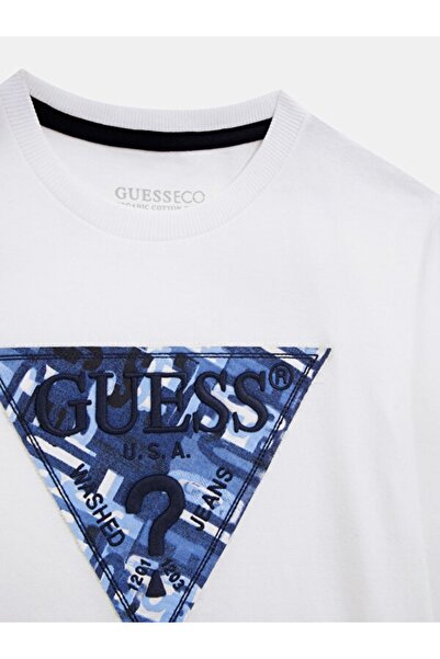 Guess Μπλουζάκι Jersey για αγόρια με κανονική εφαρμογή