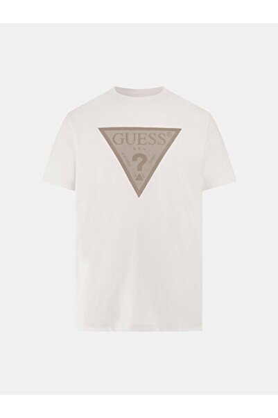 Guess Ανδρικό μπλουζάκι Triangle Regular Fit