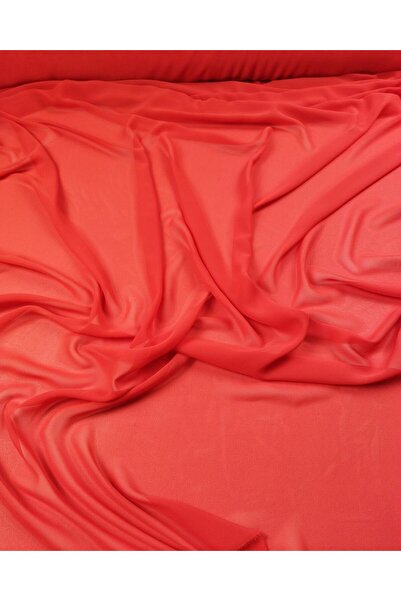 Kumaş Parça Chiffon în culoarea flori de rodie Lățime: 140