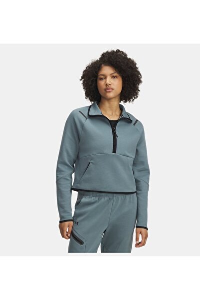 Under Armour Kadın UA Unstoppable Fleece Yarım Fermuarlı Sweatshirt 6003671-587