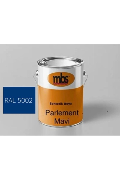 mbs kimya Sentetik Yağlı Boya Parlement Mavi RAL5002 1lt