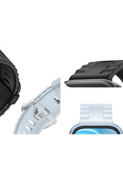 CepteToptan Myt09 Huawei Fit 4 Nova Silicone Cord - Light Blue