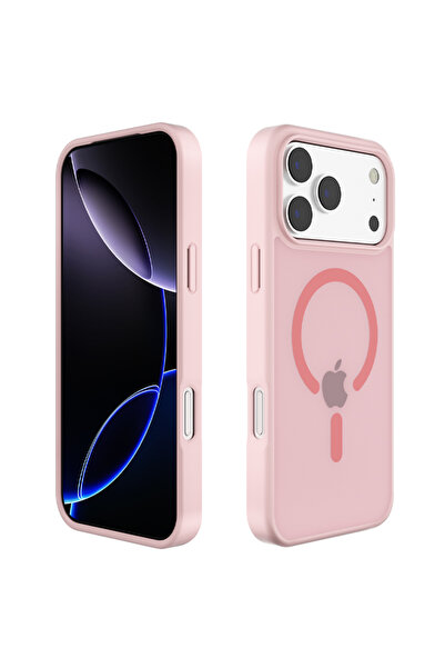 REDz Accessories Ματ θήκη Antishock με MagSafe για iPhone 17 Pro, ματ πίσω μέ...