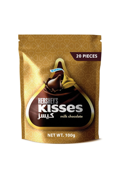 Hershey's Hershey’s Kisses Milk Chocolate – 100g, Pack of 6