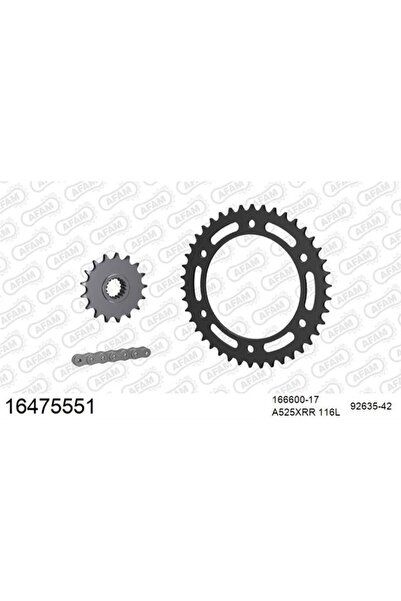 AFAM KIT LANȚ Moto BMW F 700 GS 2011-2025 BOLȚI 10.5MM -