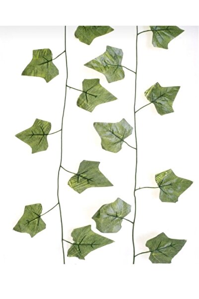 Happyland Sarmaşık Yapay Çiçek Yeşil 12'li 2 M Yapay Sarmaşık Bahçe Ev Balkon Dekor