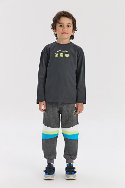 Nebbati Bg Store Boy's Anthracite Tshirt