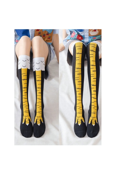 FITINT Long Chicken Foot Socks Funny Multicolor – 133