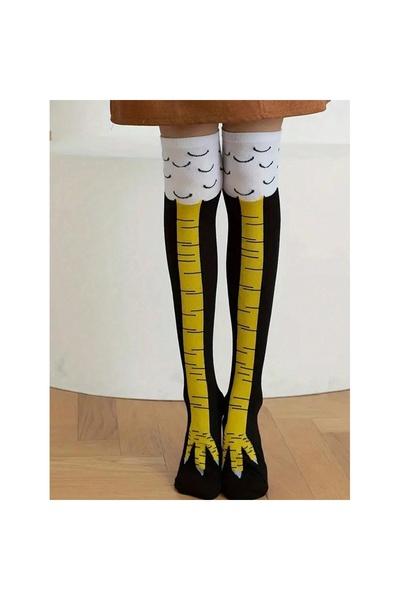 FITINT Long Chicken Foot Socks Funny Multicolor – 133