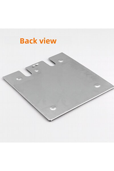 Badem10 25X25 cm Multi-Purpose Aluminum Metal Envelope Wall Type Work Safety Mounted Document Warning Board Holder