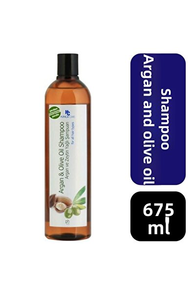 Hunca Care شامبو 675 مل بزيت الأرغان وزيت الزيتون