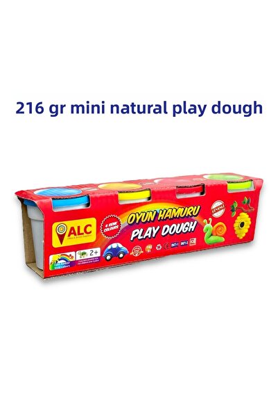 ALC 216 Gr Mini Natural Play Dough 4 Colors