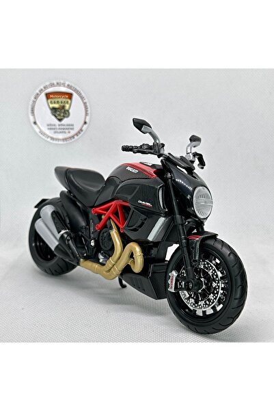 Maisto Ducati X Diavel Carbon 1:12 Diecast Motorcycle Model – Licensed Metal Replica Toy & Collectible