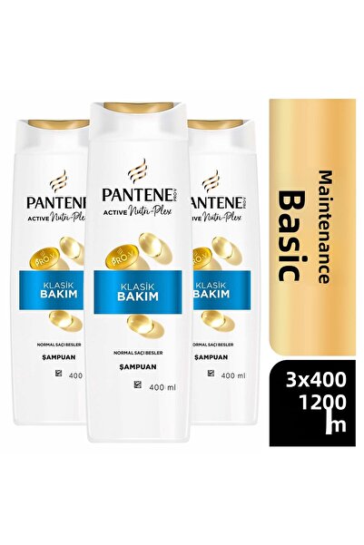 Pantene Classic Care Shampoo 400ml X3 Pieces