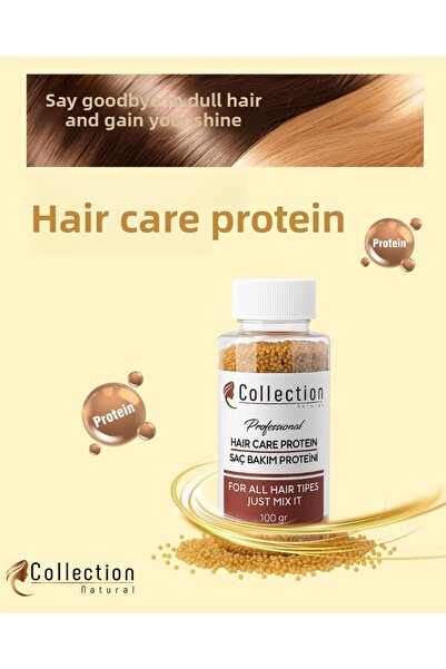 collection naturel بروتين العناية بالشعر، العناية الاحترافية بالشعر ضد التساق...