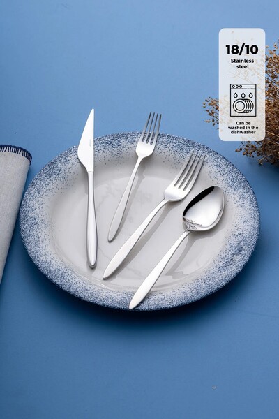 Emsan Yakamoz 24-Piece 6-Person Boxed Cutlery Set