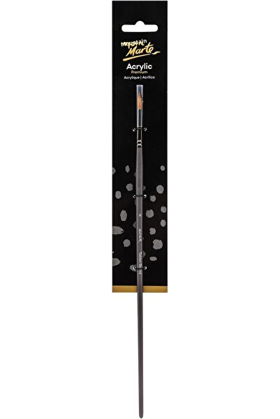 Mont Marte MM Artist Pensula pentru vopsea acrilică Premium Taklon Round 6