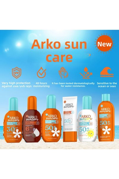 ARKO Suncare Very High Protection Spf 50+ Protective Lotion 200 ml