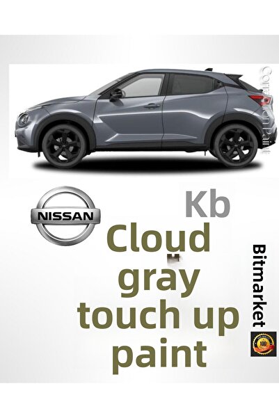 Flea Market طلاء ترميم نيسان جوك KBY بلون رمادي سحابي 25 مل مع فرشاة - قاشقاي...