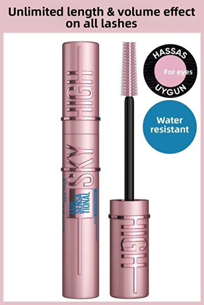 Maybelline New York Waterproof Mascara That Gives Length and Volume to Eyelas...