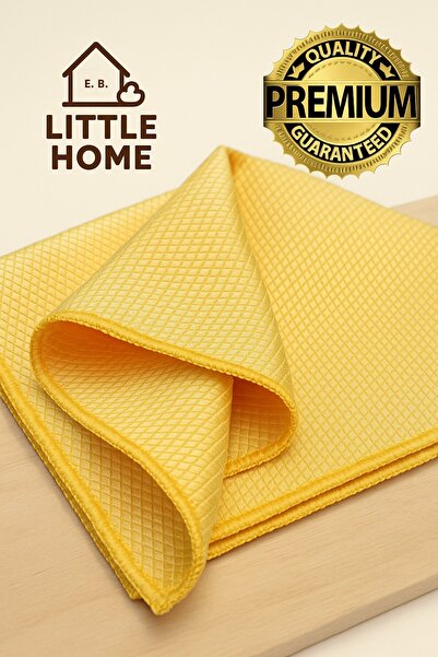 Little Home Mikrofiber Microfiber Baklava Pattern Non-Marking Glass Cleaning ...