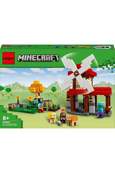 LEGO ماين كرافت® The Windmill Farm - مجموعة ألعاب الفيديو هدية 21262