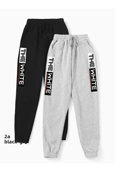 THE WHITE Pantaloni de trening pentru copii unisex, 2 piese