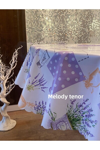 polset مفرش طاولة دائري من البولي فينيل كلوريد غير قابل للانزلاق بنمط فراشة ا...