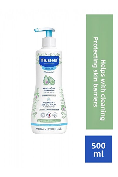 Mustela Gentle Cleansing Gel 500 ml Newborn Baby Shampoo