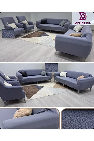 dyg home Husa pentru scaune Husa pentru scaune 3 3 1 1 Set de lounge Husa pen...