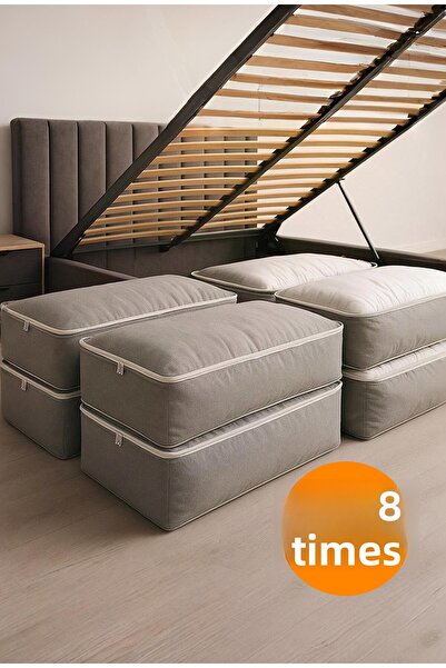 SER&YAT Underbed Set │ 18 Piece Organizer Set | Zippered Window Storage Organizers & Bags