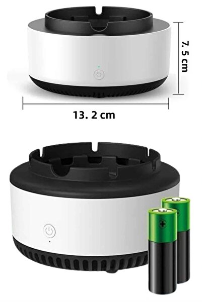 shopwave Electronic Smart Ashtray Air Purifier Odorless Ash Tray Anti-Smoke