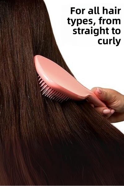 Tangle Teezer Η Ultimate Detangler Large Peach Hair Brush