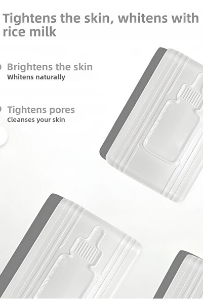 Tpm صابون حليب الأرز | صابون الوجه المضاد للبقع وتفتيح البشرة بحمض الكوجيك