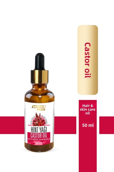 Softto Plus Hair and Skin Care Castor Oil 50 ml