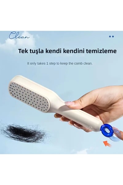 VEO STORE مشط تجميع الشعر قابل للسحب ومضاد للكهرباء الساكنة