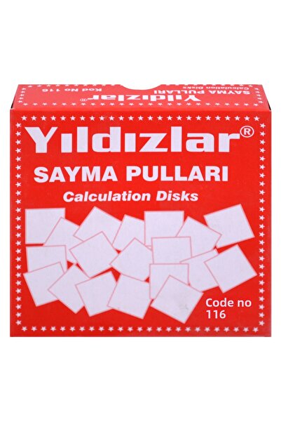Yıldızlar Plastik Stars Counting Stamps 116