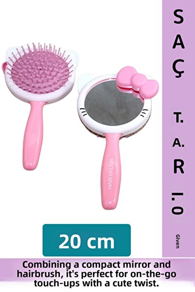 Wintoup Pieptene compact pentru birou, dimensiunea poșetei, pentru îngrijirea...