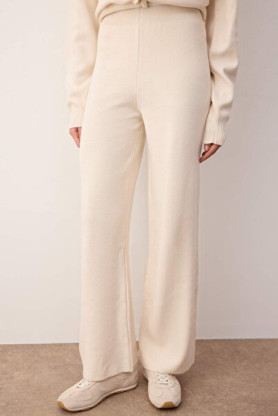 Trendyol Modest Stone Boat Neck Knitwear Bottom - Top Set Tctaw26Us00025