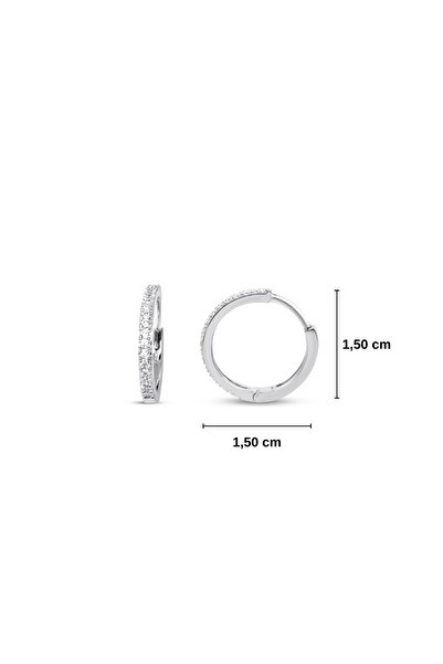 Keops Pırlanta 0.26 Karat Pırlanta Halka Küpe