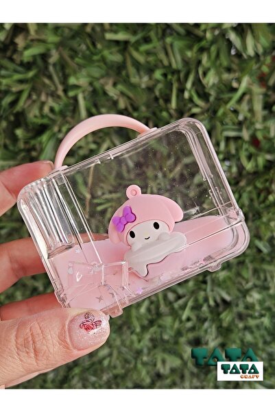 TATA CRAFT KUROMİ MY MELODY CINNAMOROLL MASA ÜSTÜ KALEMLİK SIVI HAREKETLİ SEV...