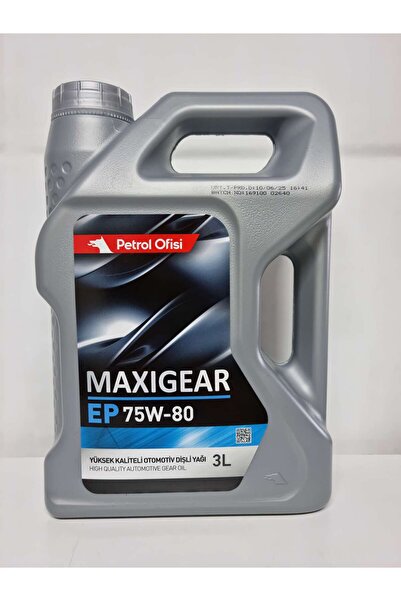Petrol Ofisi Maxıgear Ep 75w80 3 Lt Şanzıman Yağı ORJİNAL ÜRÜN GARANTİSİ