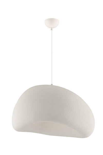Brosch Design Sarkıt Beton Avize 50 Cm Beyaz Renk
