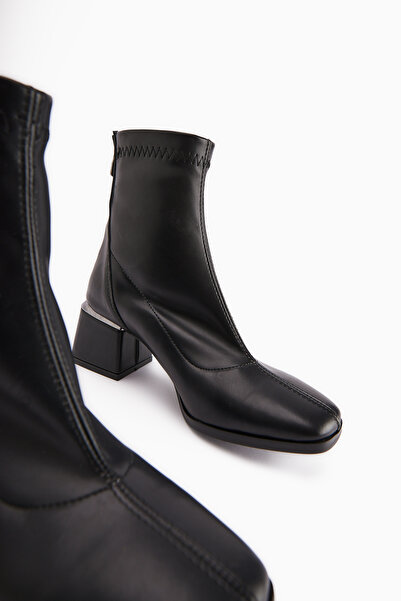 Limoya Dominga Μαύρες Γυναικείες Μπότες με φερμουάρ, Γυναικείο Μποτάκι