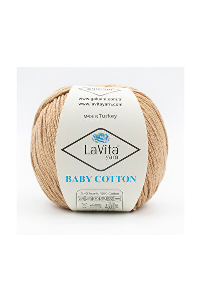 LaVita Yarn Bumbac pentru amigurumi și fire de tricotat manual pentru bebeluș...