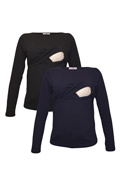 Luvmabelly Myra2701_2702 Emzirme Tshirt Seti