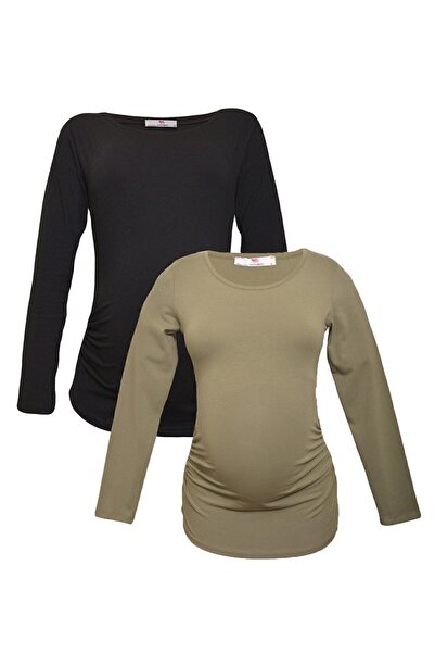 Luvmabelly Myra2301_2307 Hamile Tshirt Seti