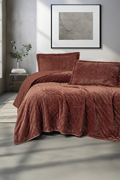 Cotton Box Softnest Çift Kişilik Yatak Örtüsü Boleta Kiremit