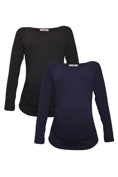 Luvmabelly Myra2301_2302 Hamile Tshirt Seti